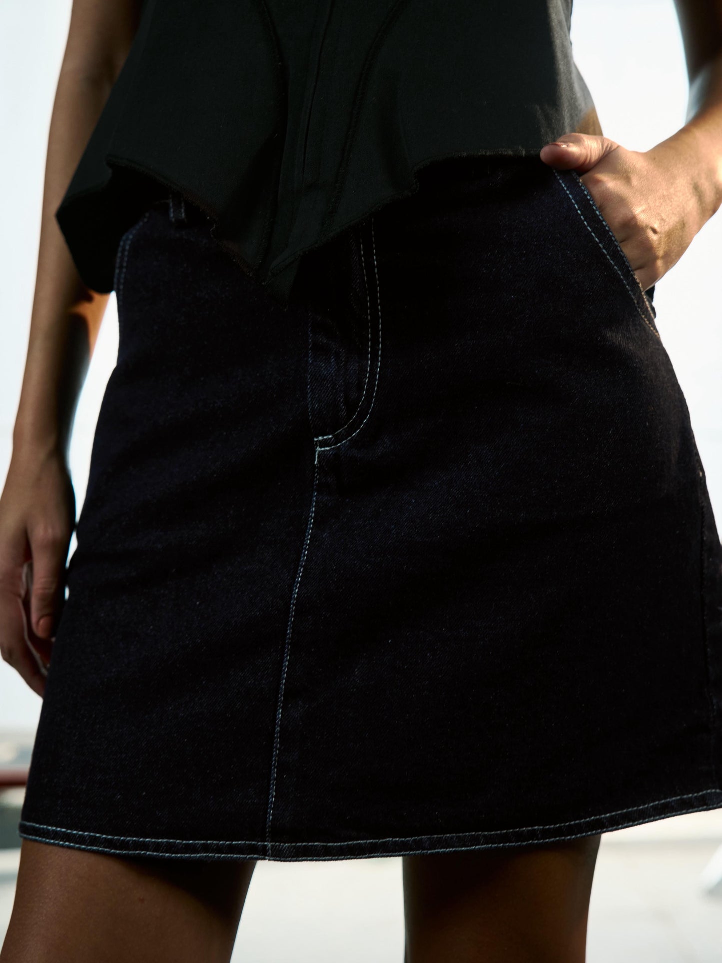 Modishy mini skirt