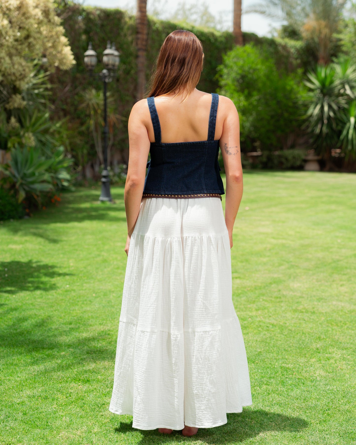 Off-White boho skirt