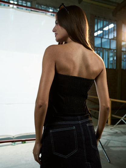 Statement black corset