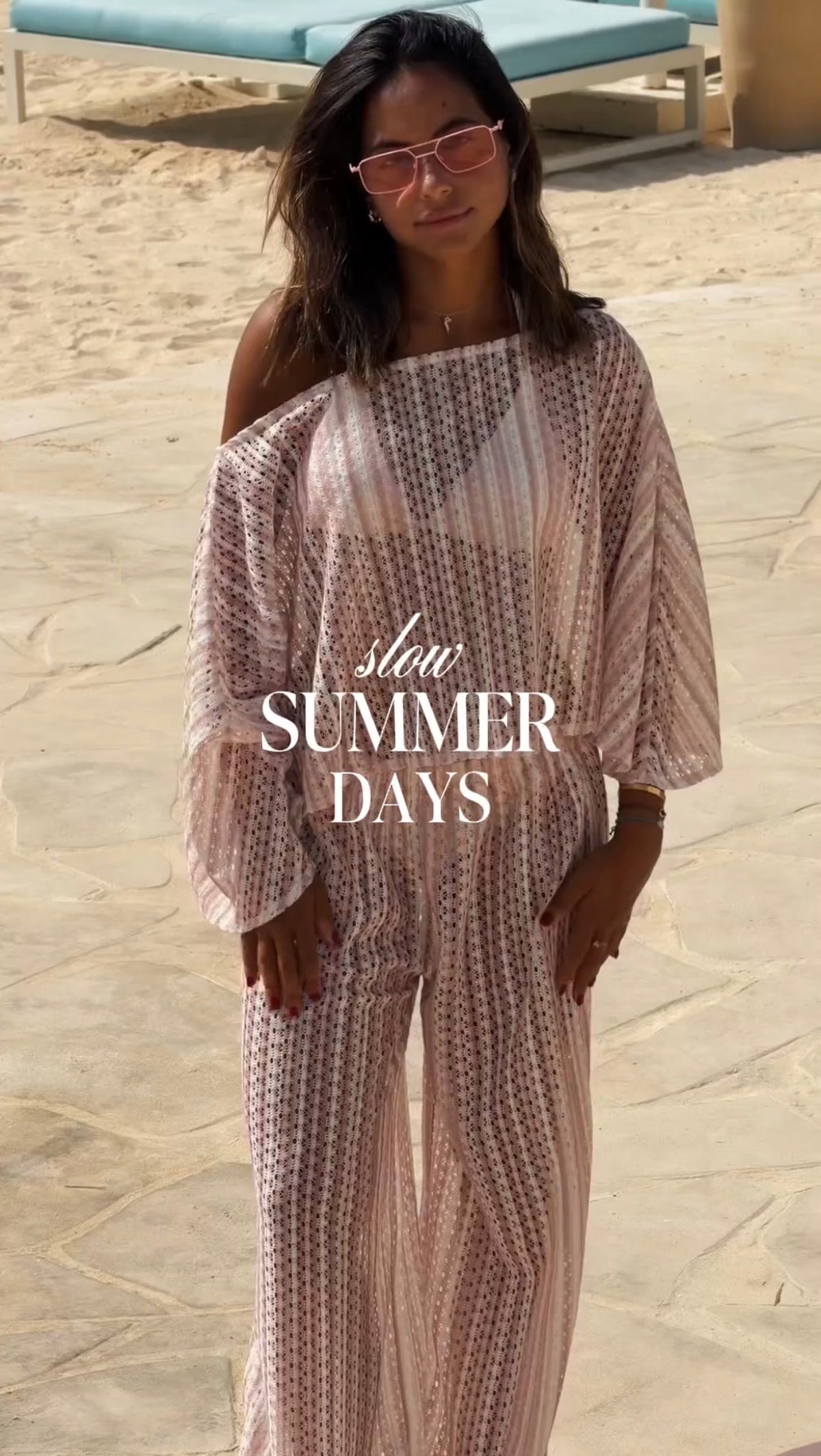 Coastal Breeze Set blush pink