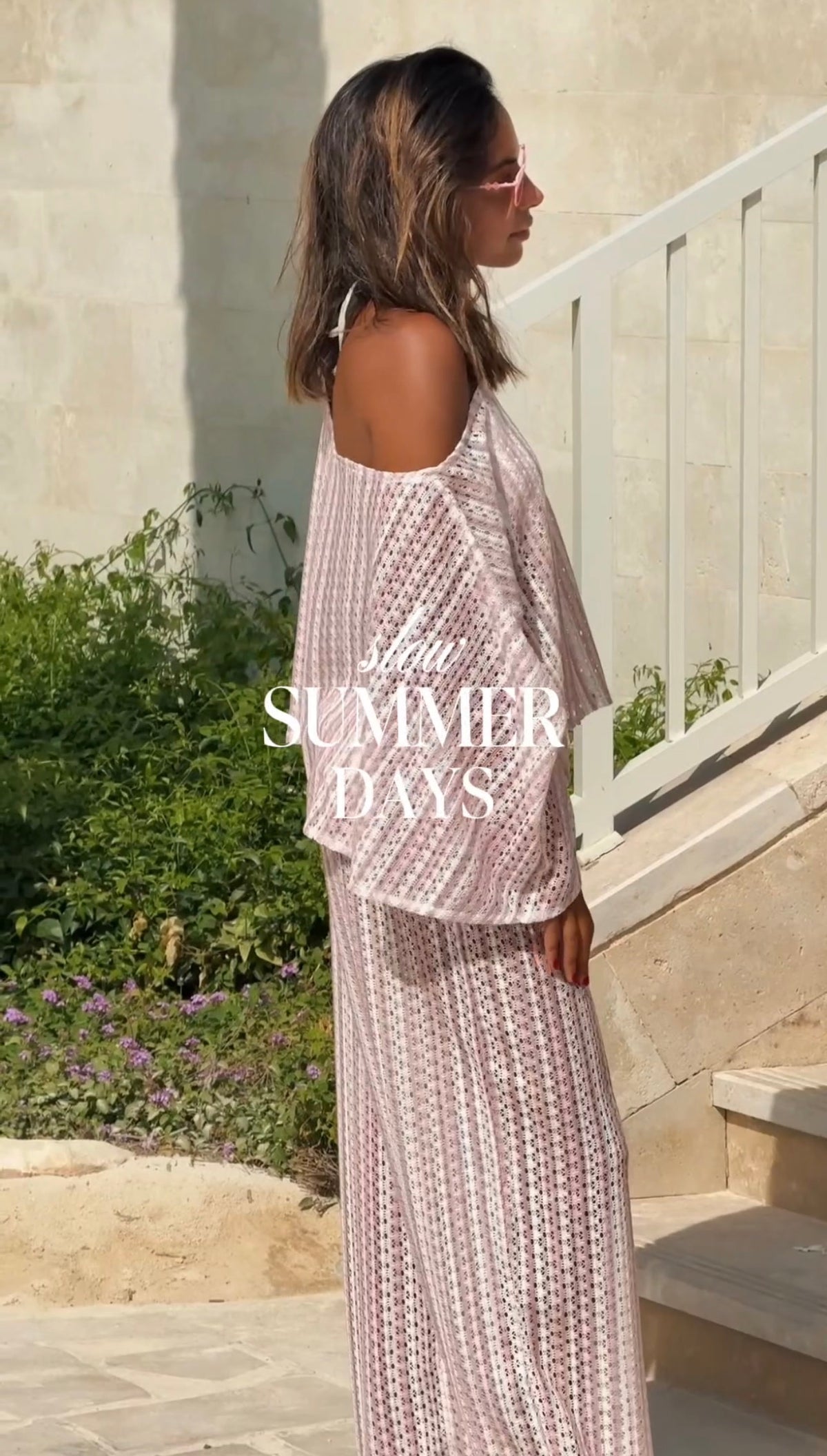 Coastal Breeze Set blush pink