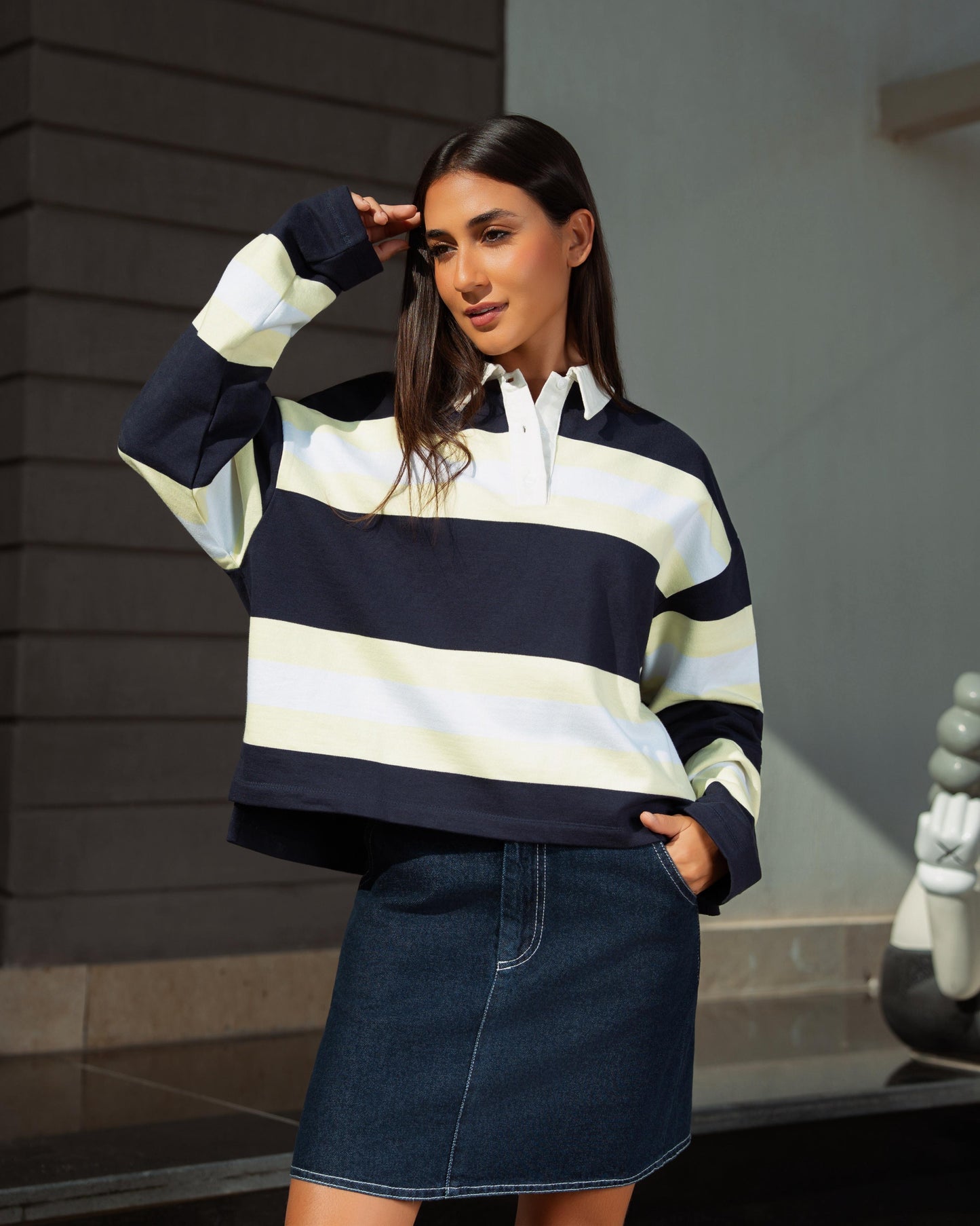 Rugby Polo Sweatshirt