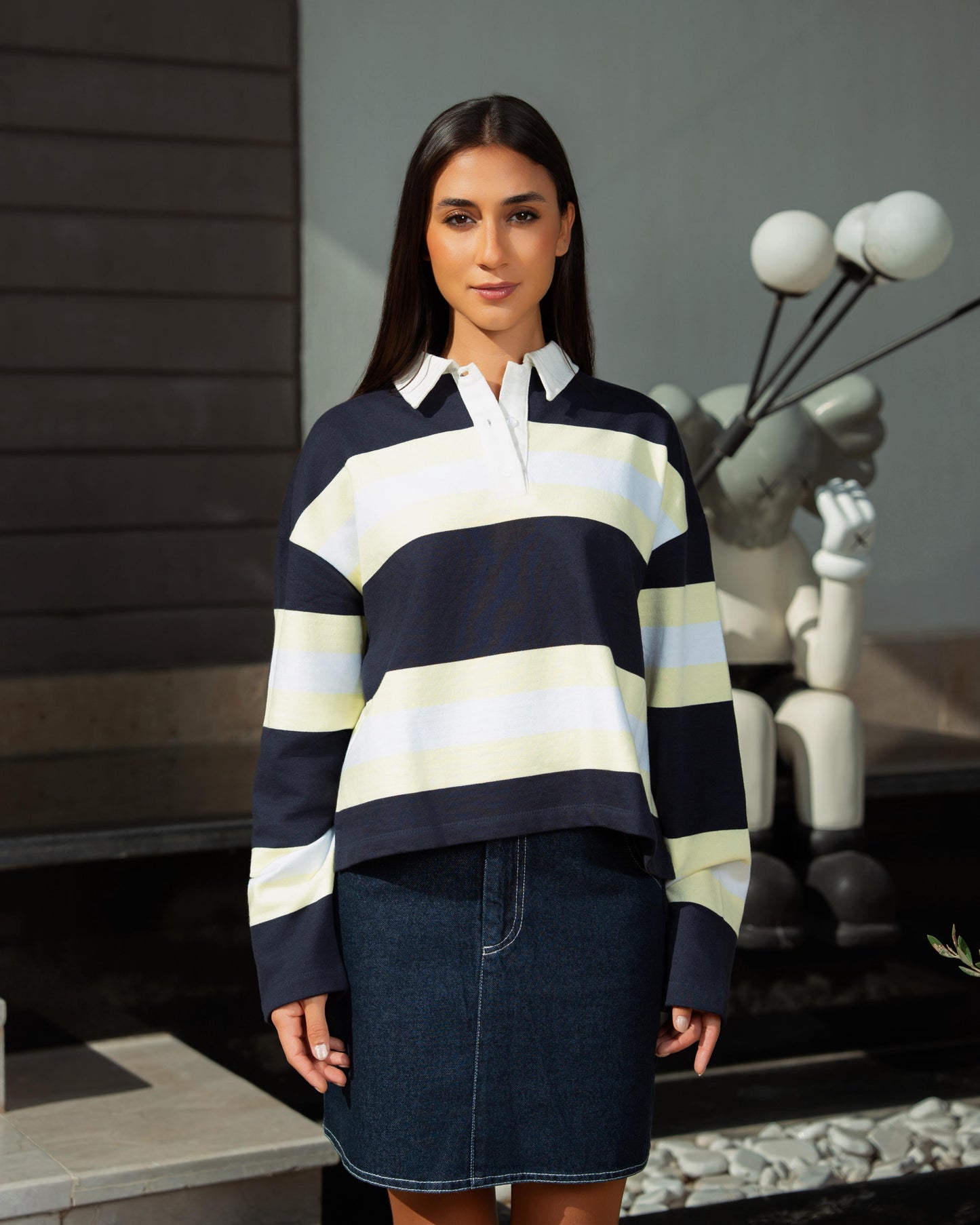 Rugby Polo Sweatshirt