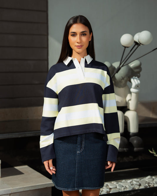 Rugby Polo Sweatshirt