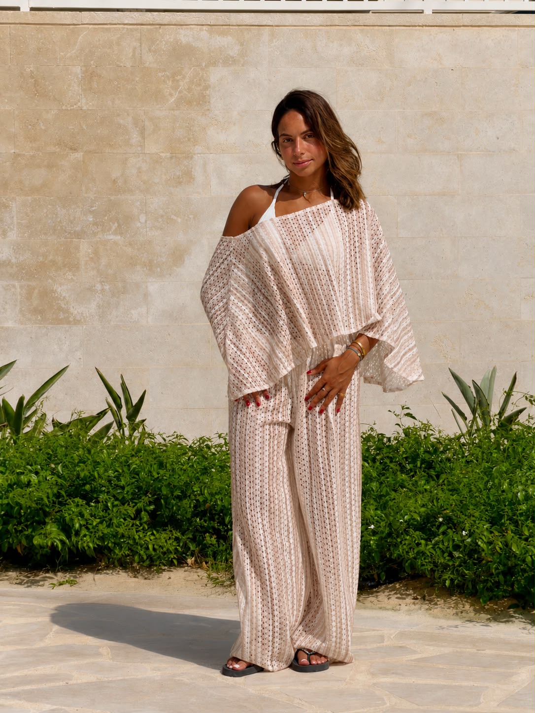 Coastal breeze set sand beige